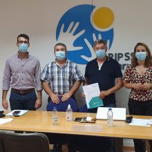 Assinatura parceria entre a URIPSS Algarve e a CHILDDIARY