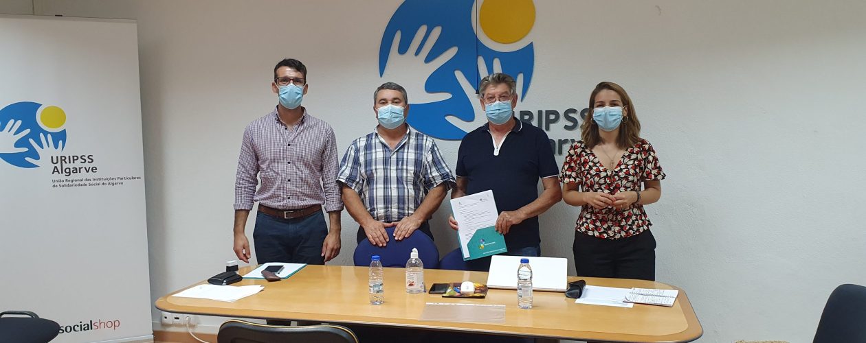 Assinatura parceria entre a URIPSS Algarve e a CHILDDIARY